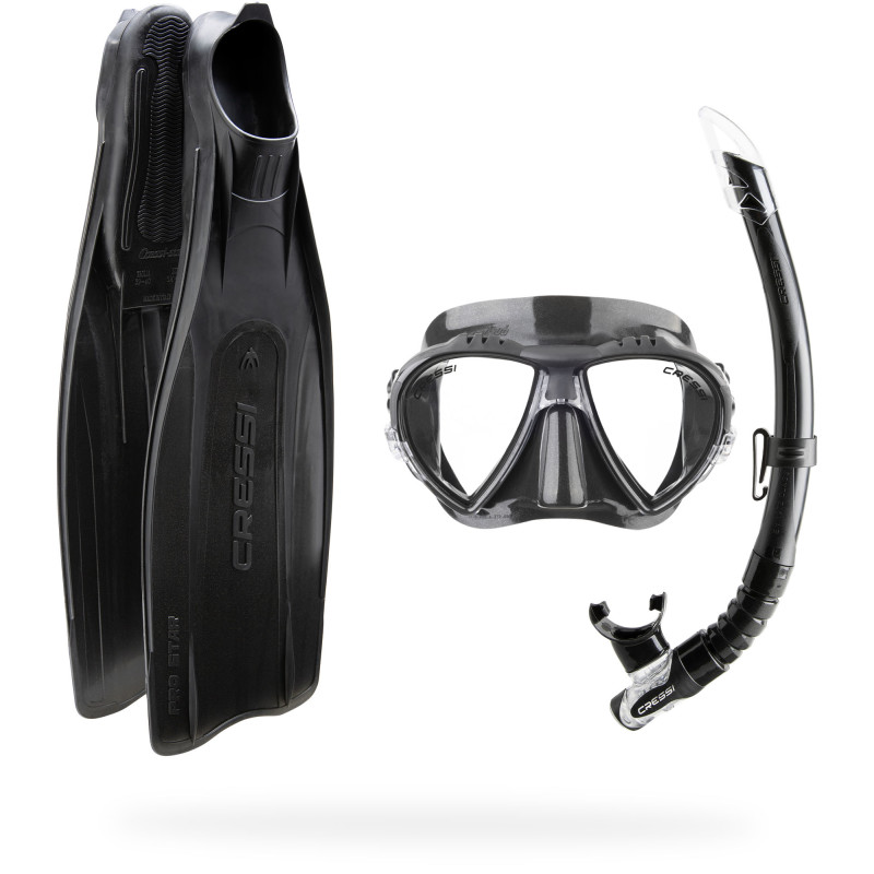 Cressi Pro Star Snorkelfinnesæt
