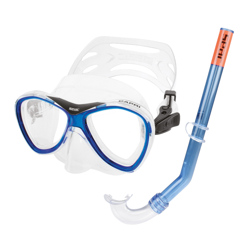 Seac Snorkelsæt Capri Slt Blå