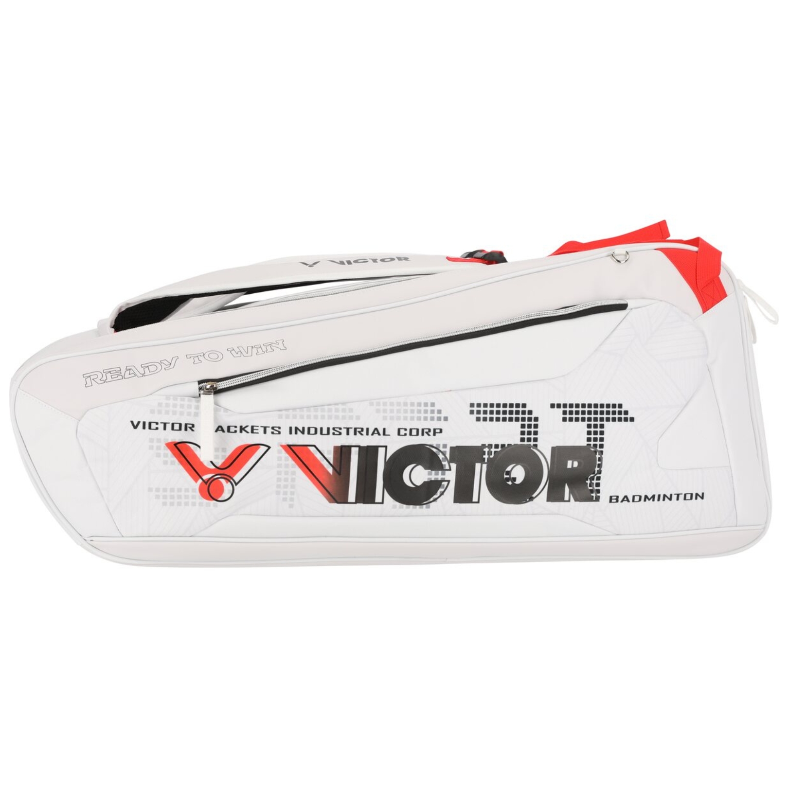 Victor Br5223 Badmintontaske i Ivory White og Neutral Grey