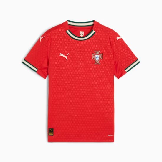 Portugal Home Jersey Nations League 2025 Boys 140 Ys