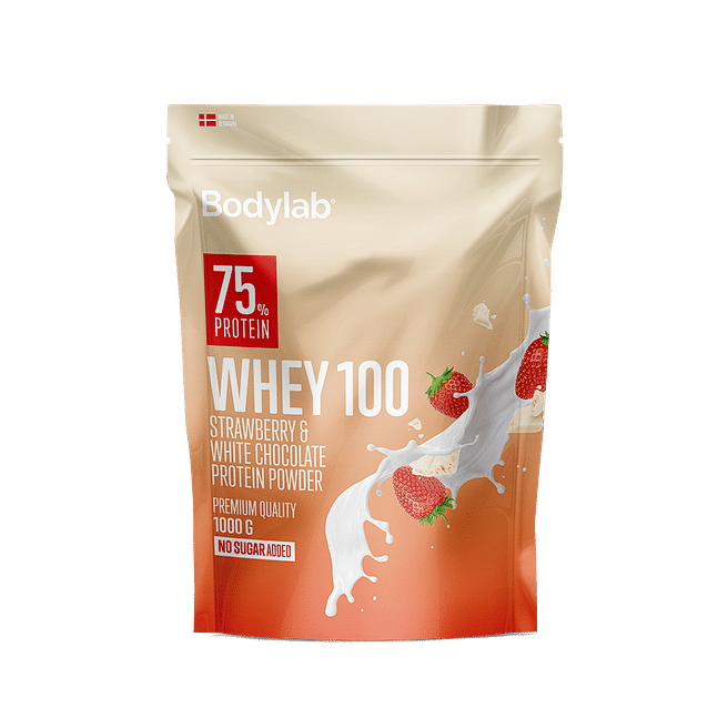 Bodylab Whey 100  1 Kg    Strawberry White Chocolate