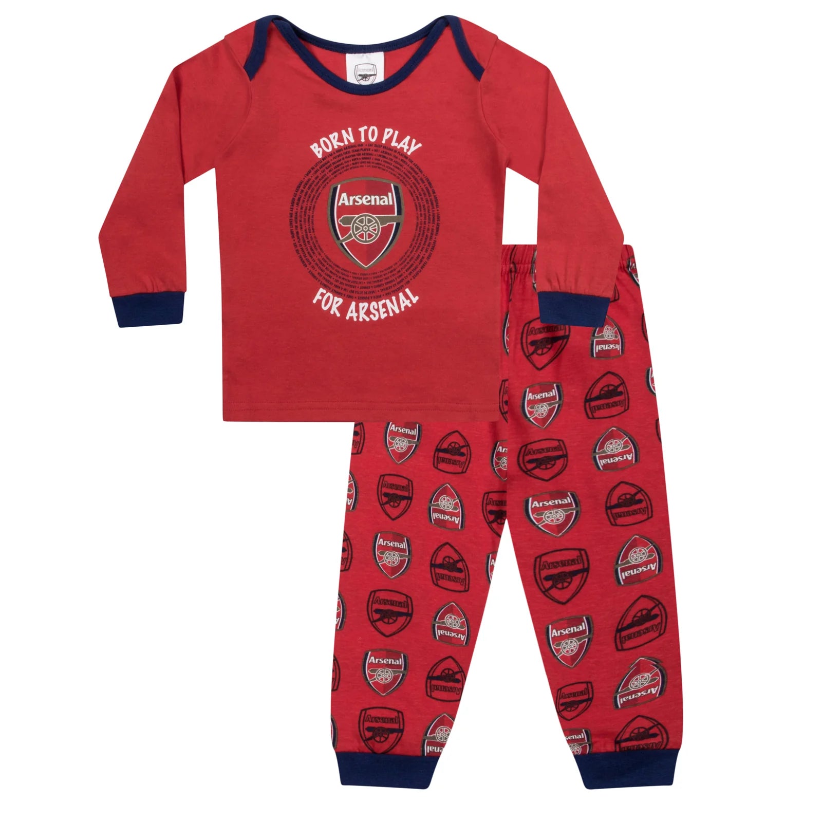 Arsenal Baby Pyjamas 0 3 Måneder