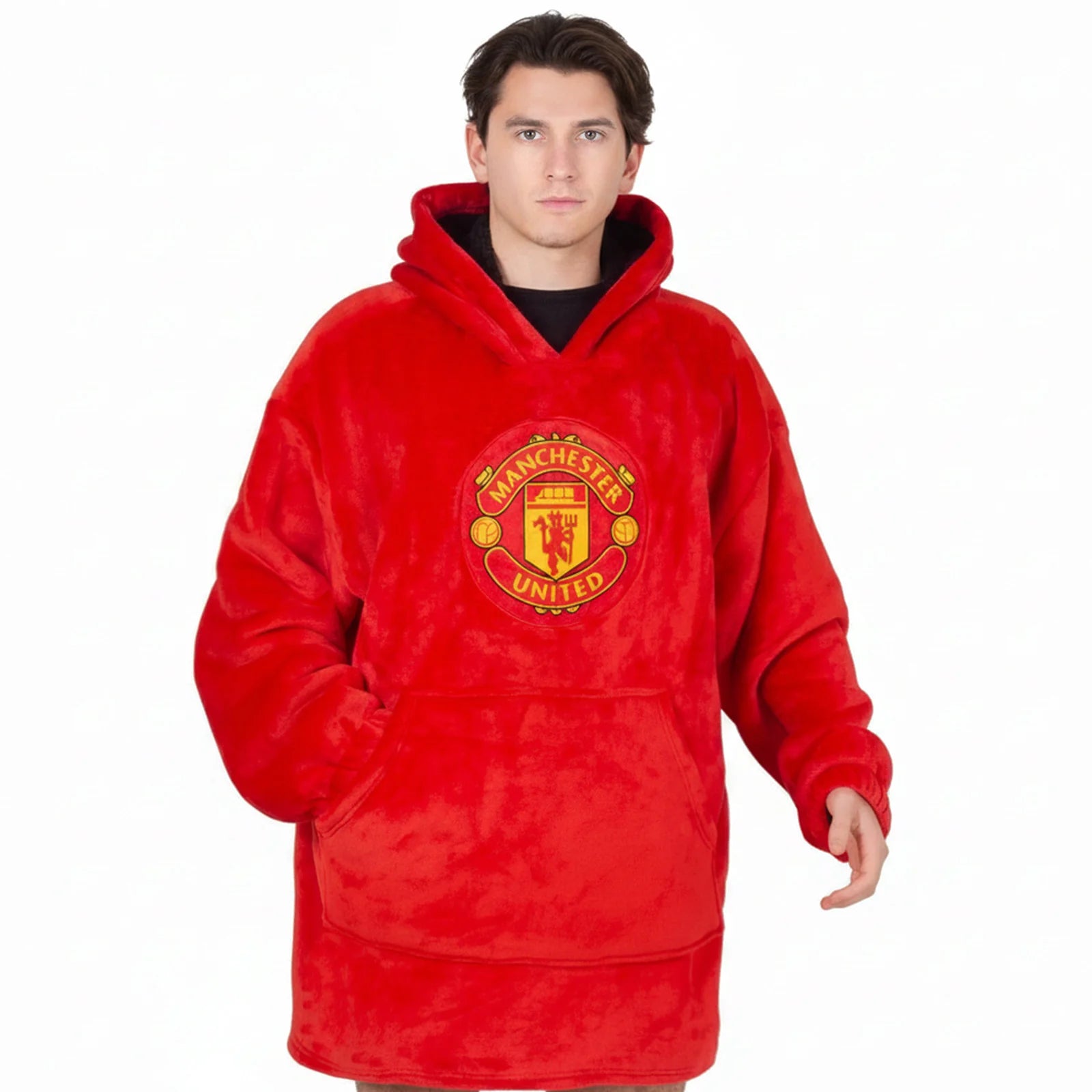 Officiel Manchester United Oversized Hoodie Blanket  Voksen   S L