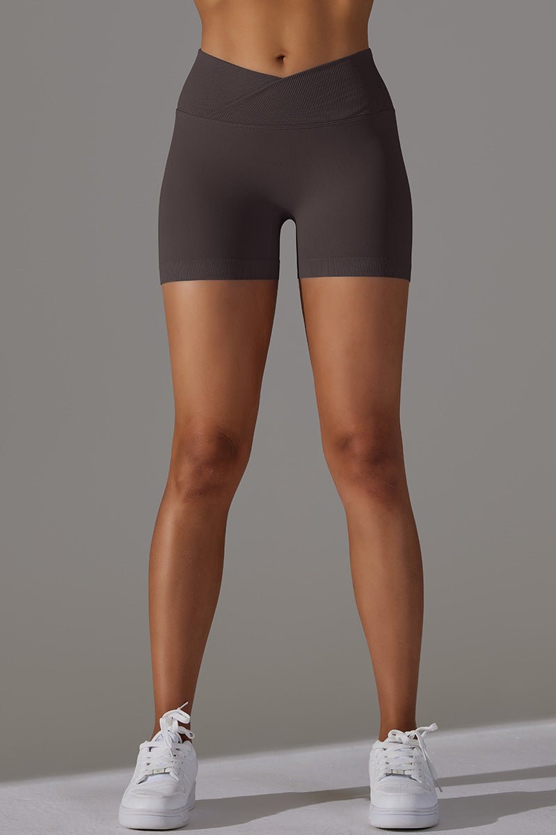 Zencurve V Shaped Shorts Brown   Small   Brown
