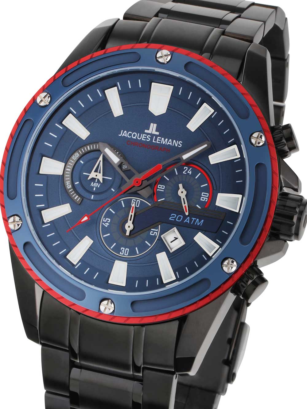 Jacques Lemans 1 2141g Herreur Liverpool Chronograph