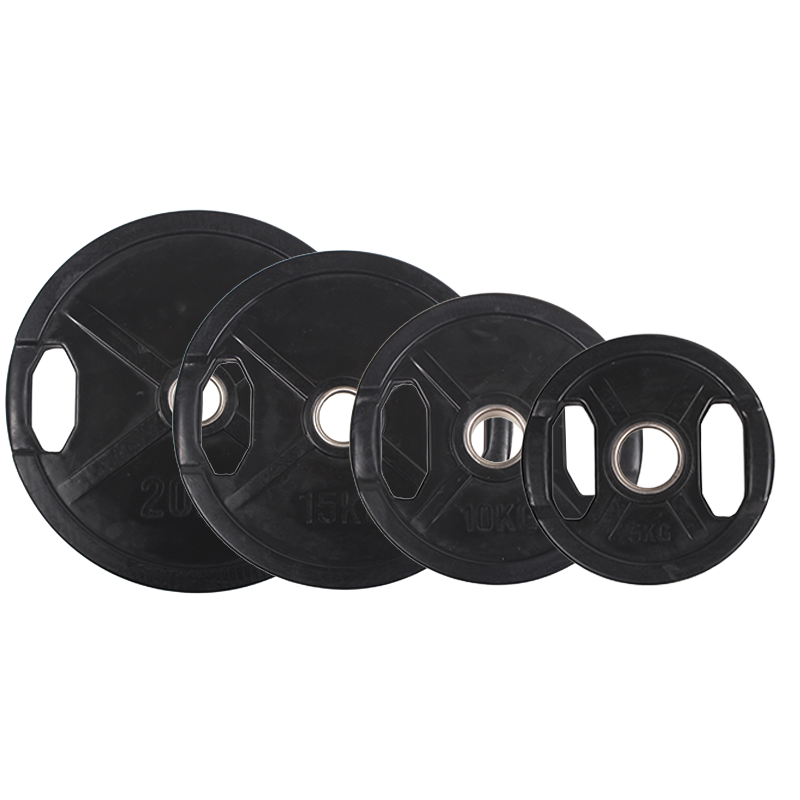 Peak Fitness   Vægtskivepakke   50 Mm     Gummi   100 Kg   Sort