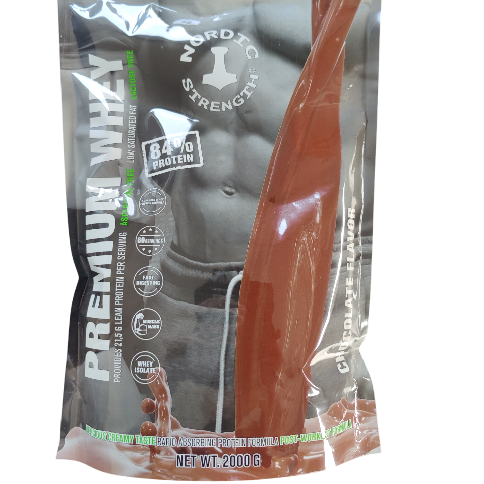 Whey Proteinpulver Med Chokoladesmag  2000 G