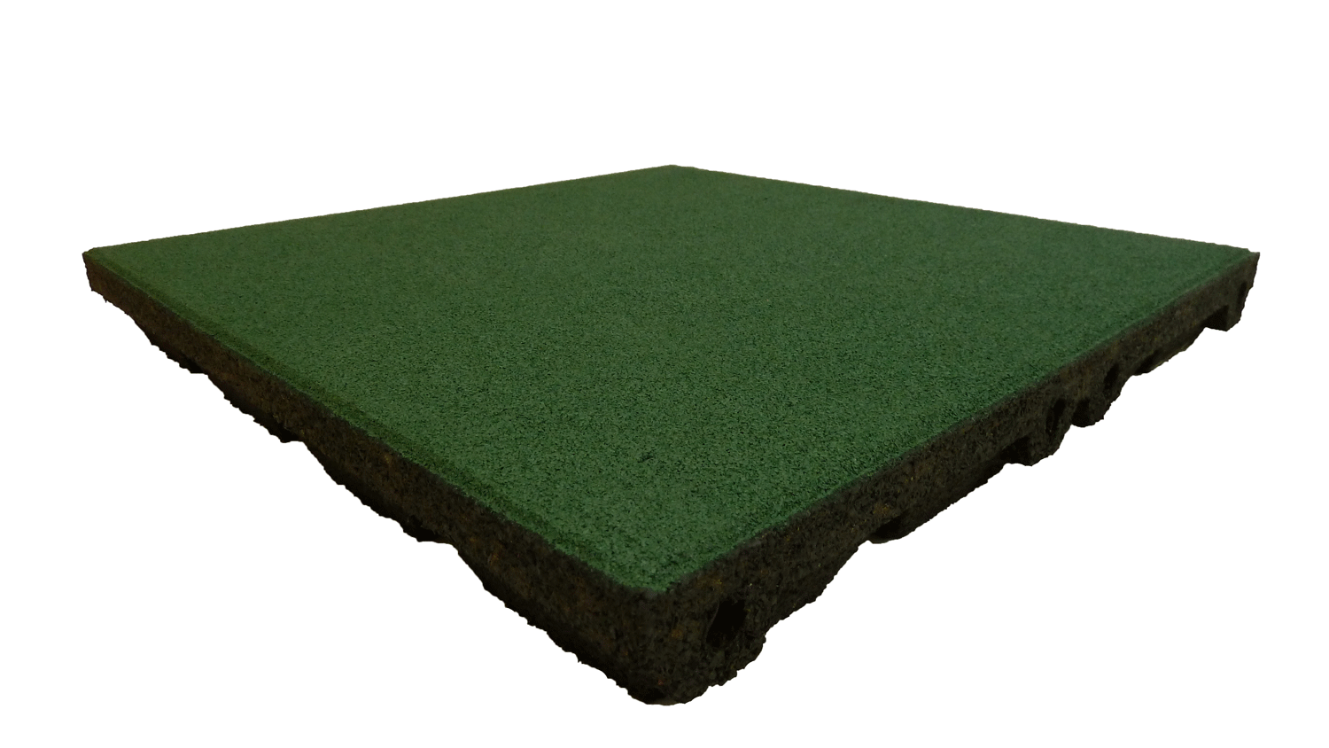 Ergoplay Gummifliser 500x500 mm Grøn – Sikker Leg Tilbud!