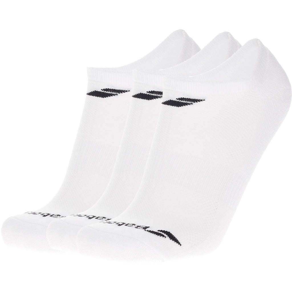 Babolat Invisible Ankelsokker  3 Pak  White    35 38