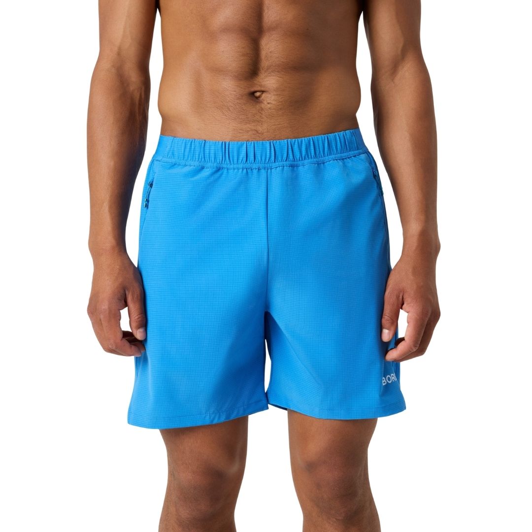 Bj? Rn Borg Zip 7 Quot  Shorts  Palace Blue    S