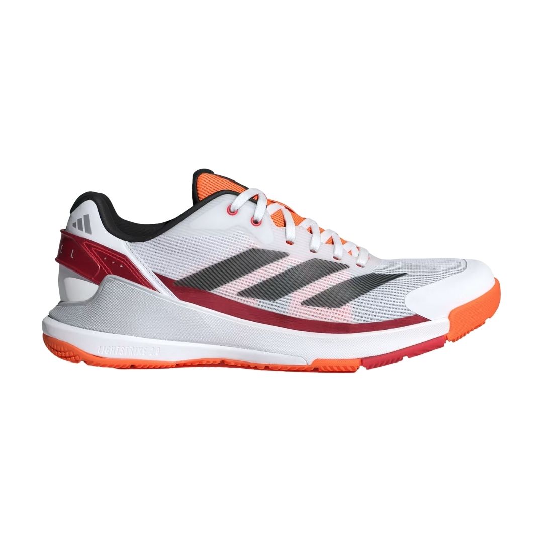Adidas Crazyquick Ls Men Padelsko  Cloud White Core Black Lucid Orange    40 2 3