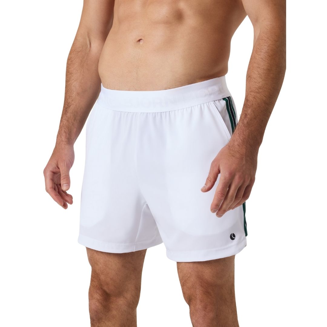 Bj? Rn Borg Ace Retro 6 Quot  Shorts  Brilliant White    S