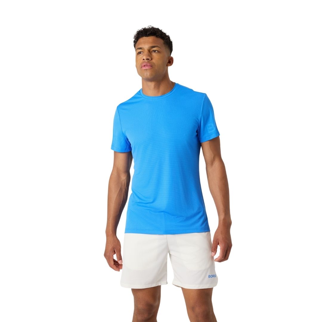Bj? Rn Borg Light T Shirt  Palace Blue    S