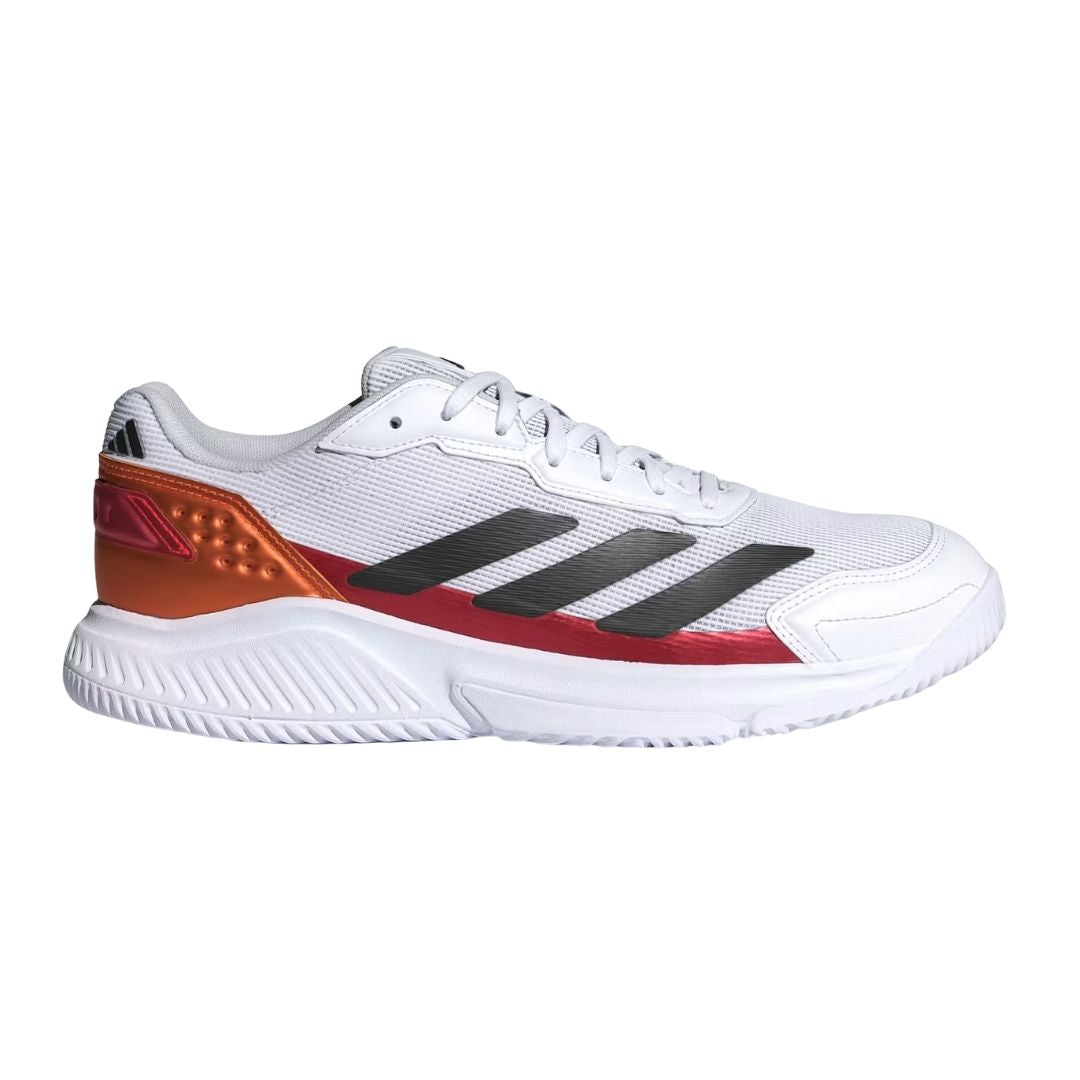 Adidas Courtquick Men Padelsko  Cloud White Core Black Lucid Orange    40 2 3