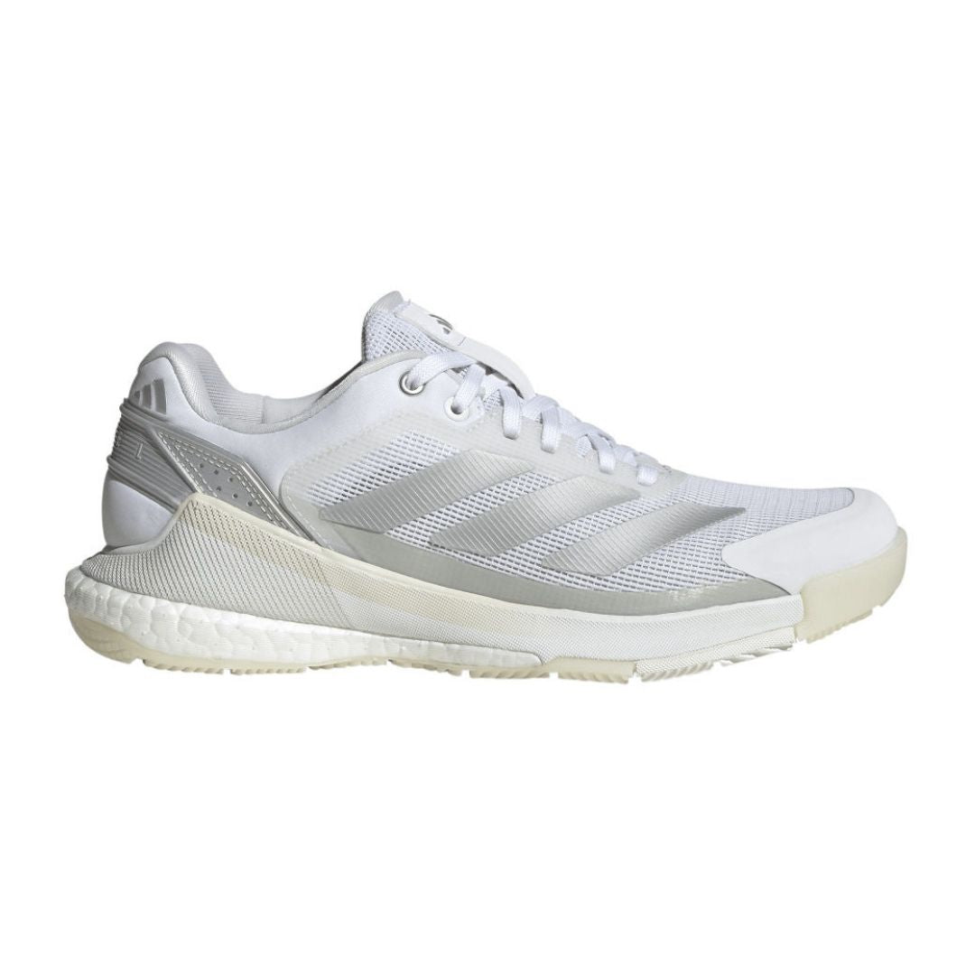 Adidas Crazyquick Boost Women Padelsko  Cloud White   Silver Metallic   Zero Metalic    37 1 3