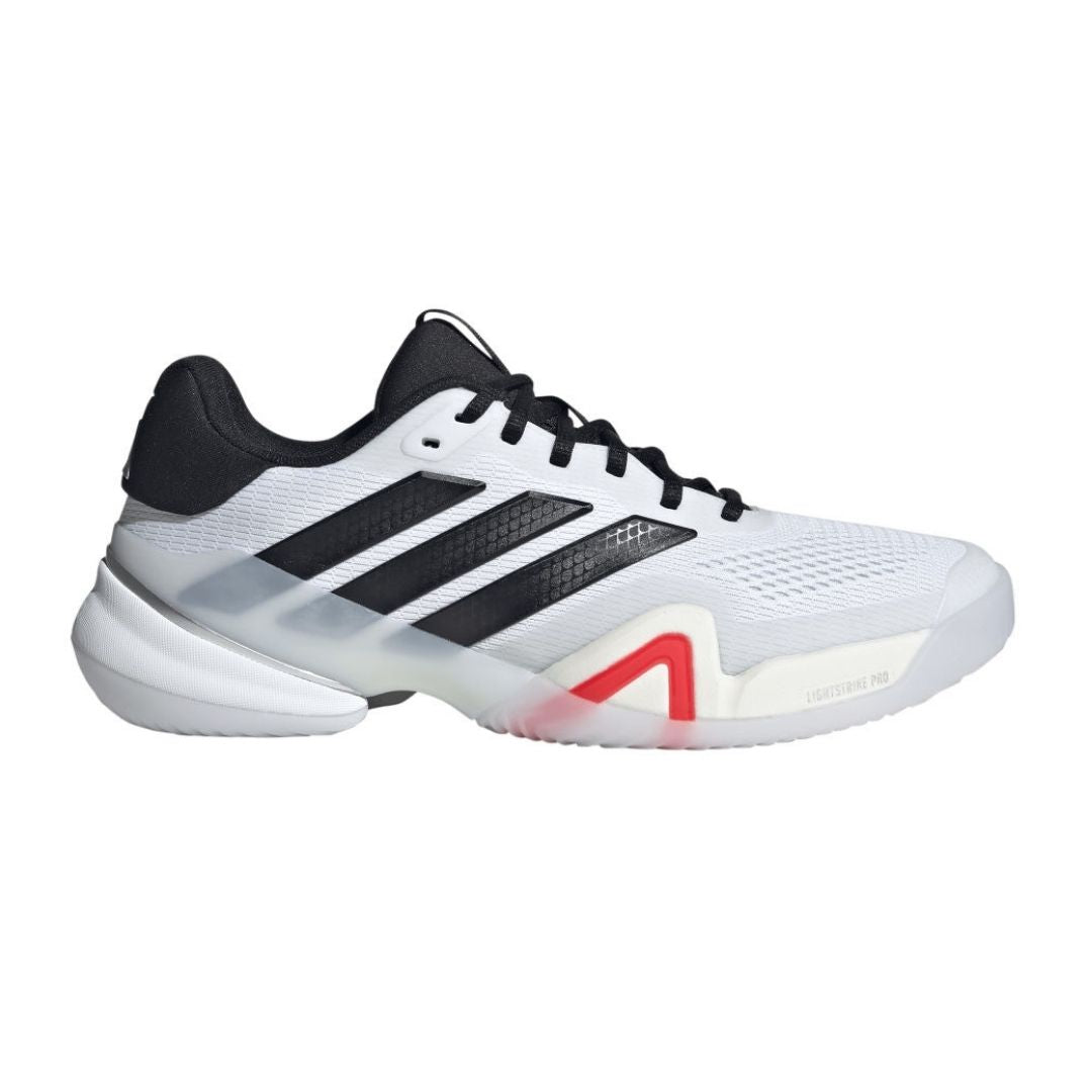 Adidas Barricade 14 M  Cloud White Core Black Lucid Red    40 2 3