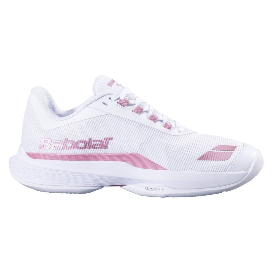 Babolat Jet Tere 2 Clay Women  White Silver Sky    37
