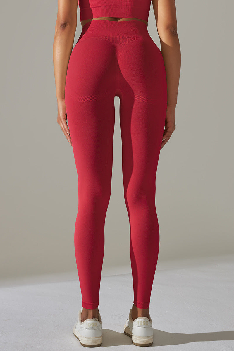 Ultrafit Scrunch Tights   Red   Small   Red