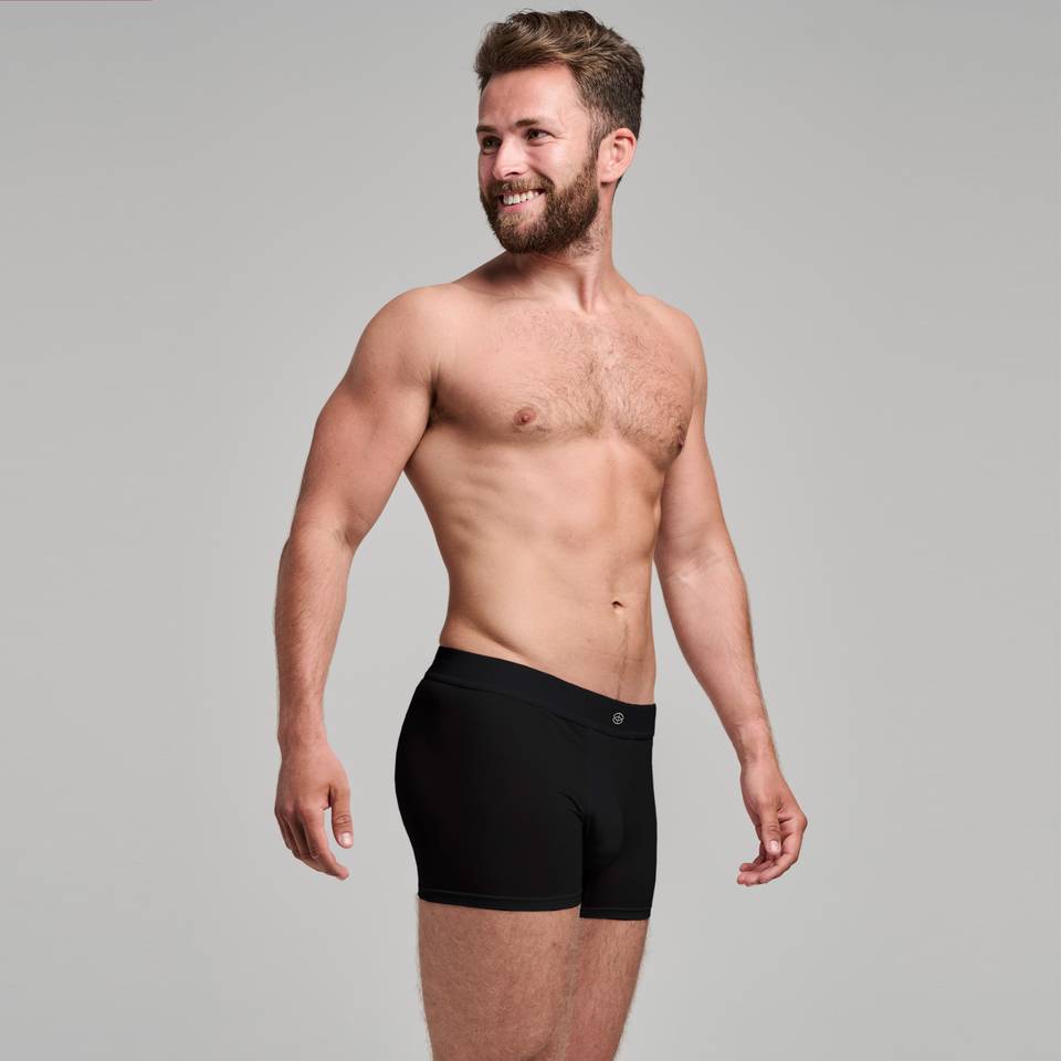 Bambusa Boxershorts  Sort   2 Pk   S