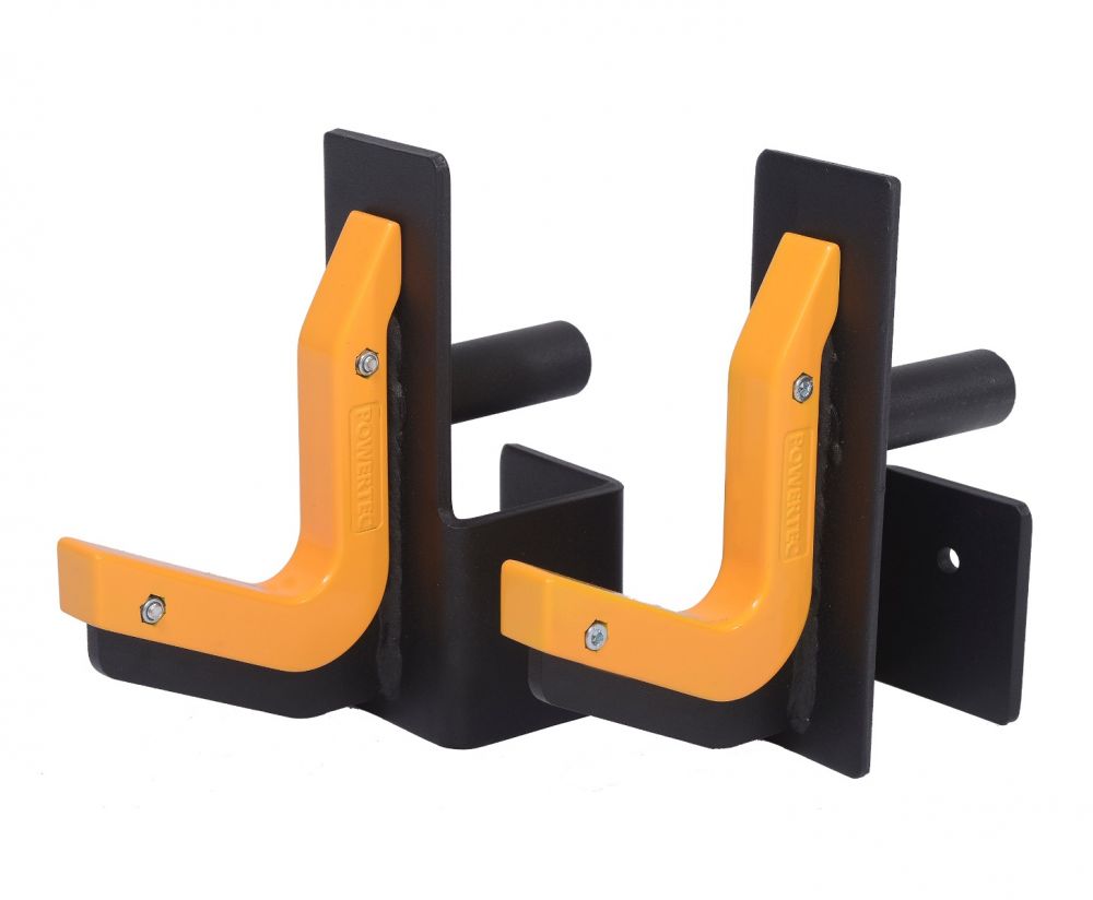 Powertec    J Hooks Rubber Premium Sæt