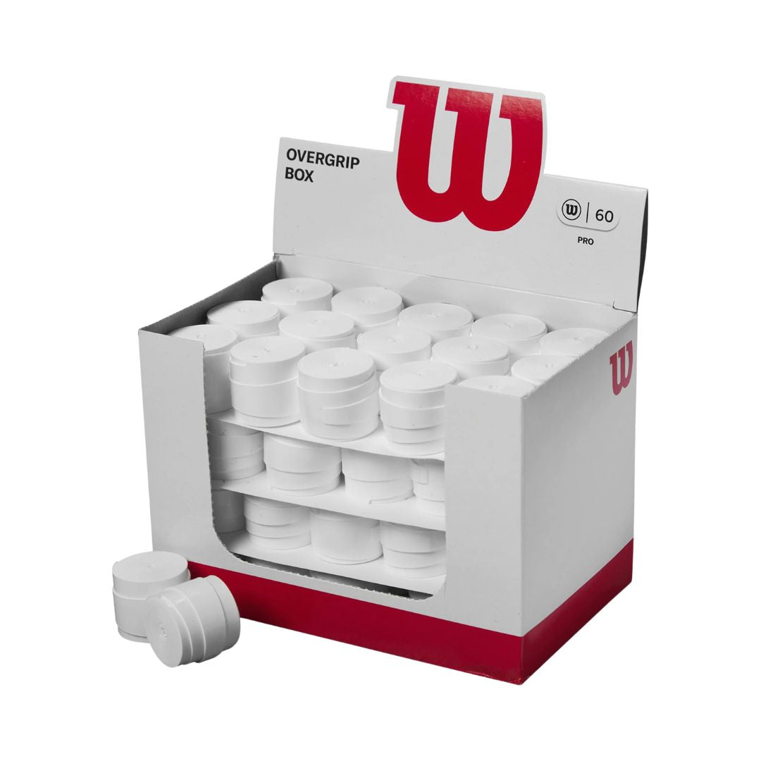 Wilson Pro Overgrip  60 Pak  White