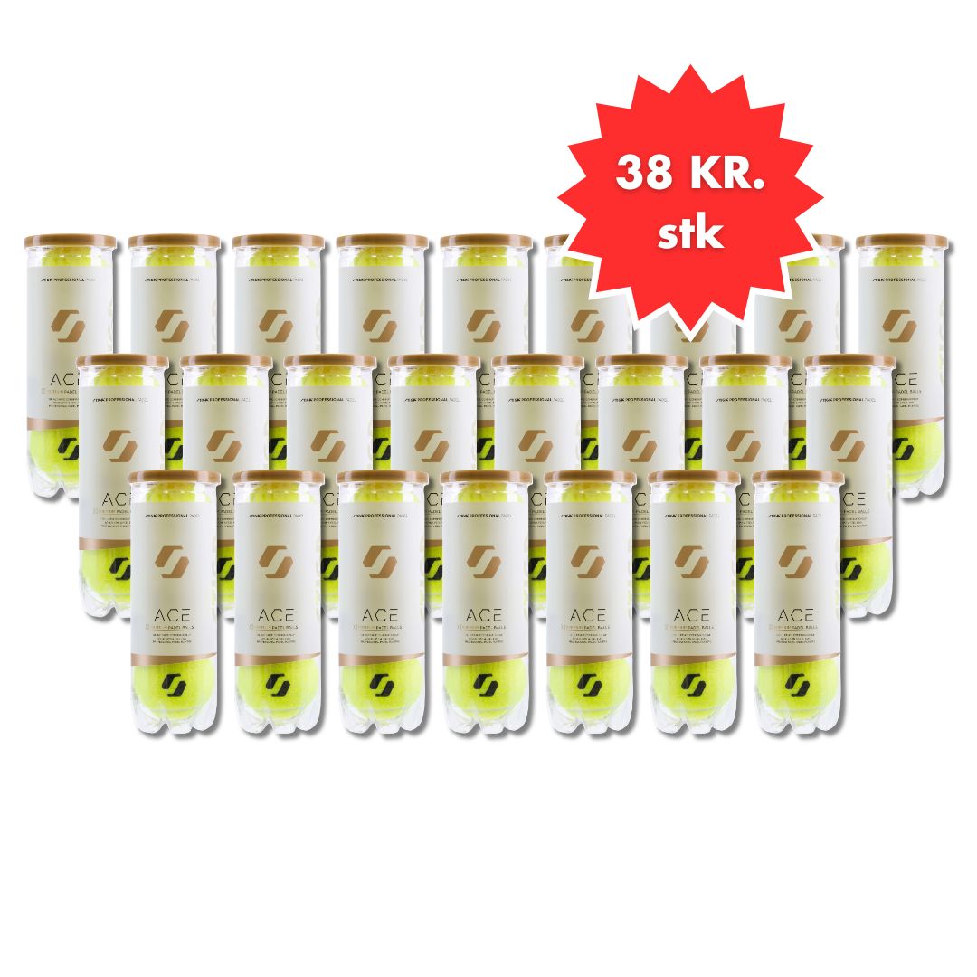 1 Kasse Stiga Ace Padelbolde  24 Rør