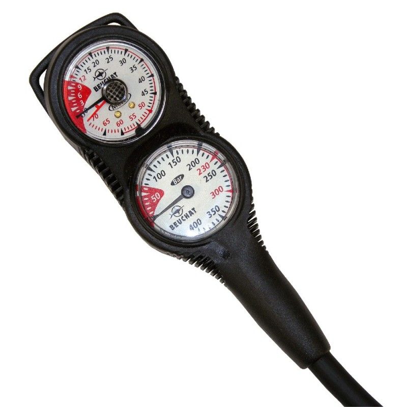 Beuchat Konsol Manometer Og Dybdemåler 300 Bar