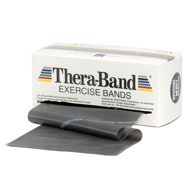 Thera Band Træningselastik 5,5m – Hård Niveau 5 Tilbud!