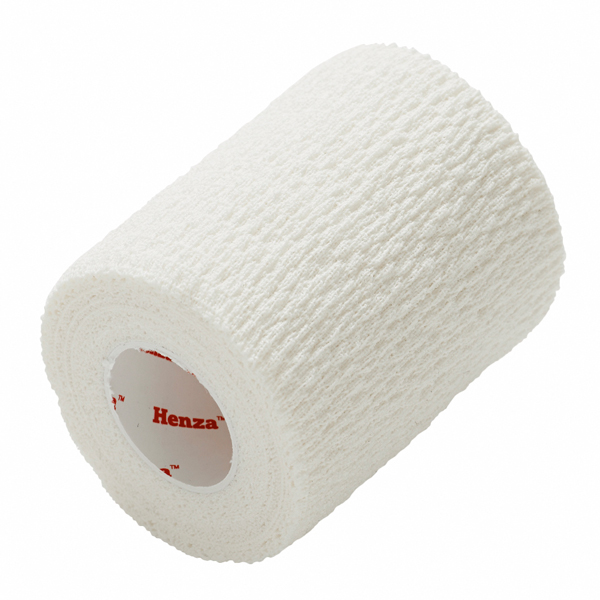 Henza  Flexible Sports Bandage   Hvid   7 5 Cm X 4 5 M