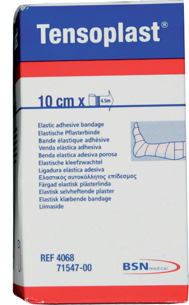Bsn Tensoplast Bandage 10 cm x 4,5 m – Uundgåelig til Sport!