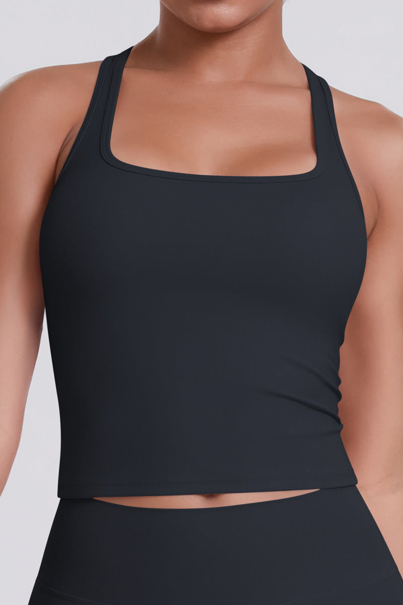 Lea Sports Top   Black   Small   Black