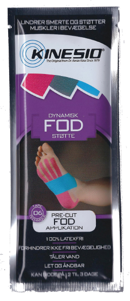 Kinesio Tape til Fod – Optimal Støtte og Smertelindring!