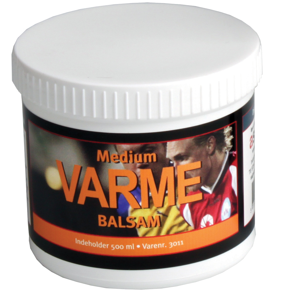 Aserve Medium Varmebalsam 500ml – Effektiv smertelindring!