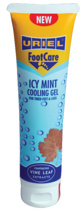 Uriel Iskold Mint Gel til Trætte Fødder – Velvære Tilbud!