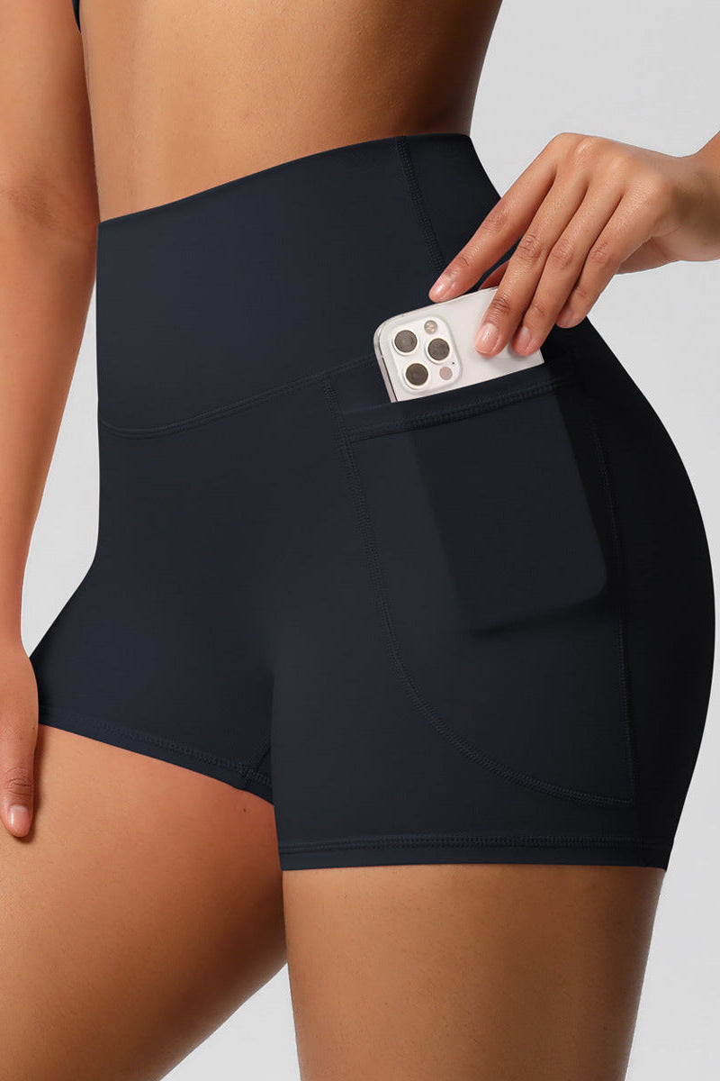 Lea Shorts Med Lommer   Black   Small   Black