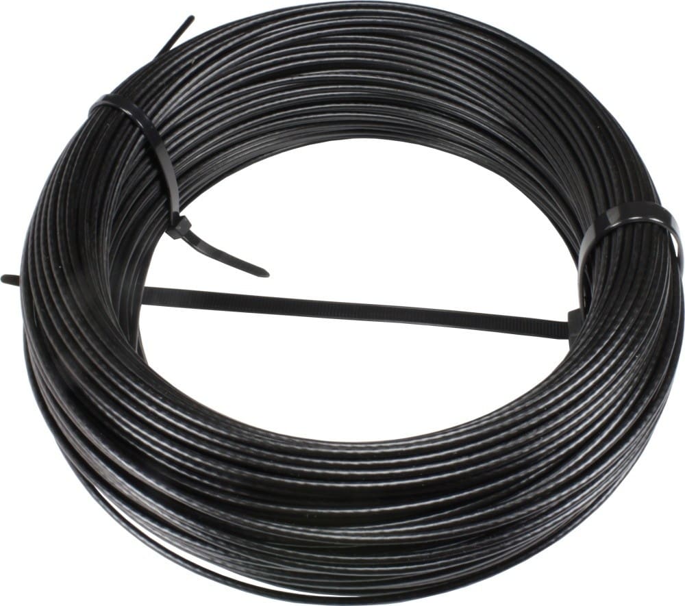 Fitnessgruppen Wire Silkewire 6 Mm Pa 12 Sort