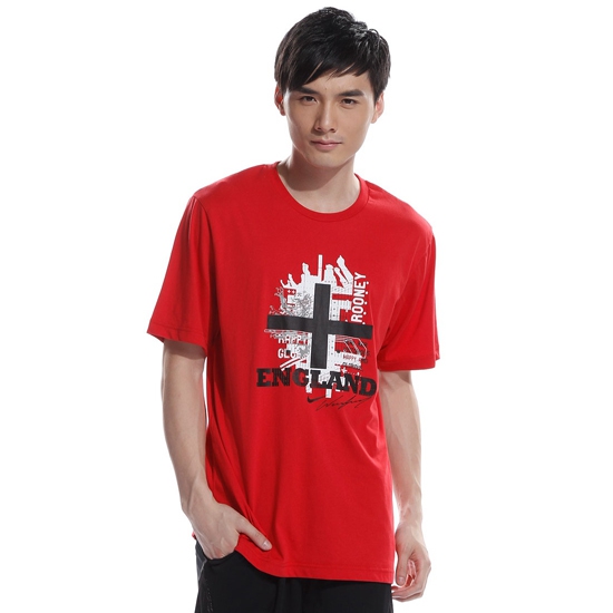 England Tee Rooney   Red M