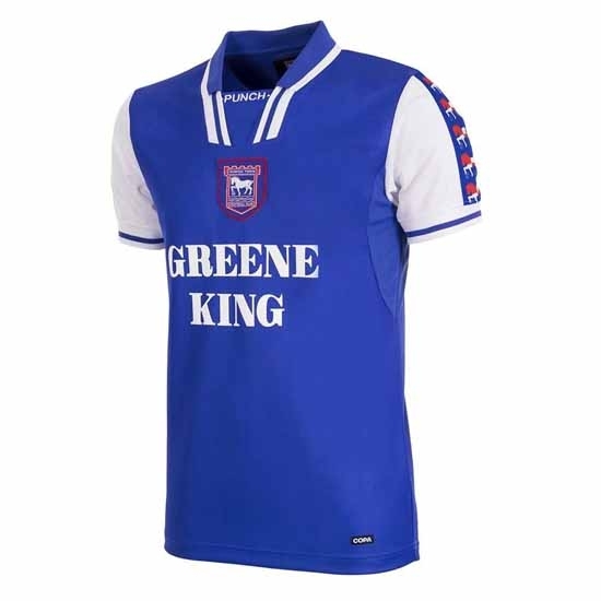 Ipswich Town 1997 99 Retro Home Shirt    In Stock Xl