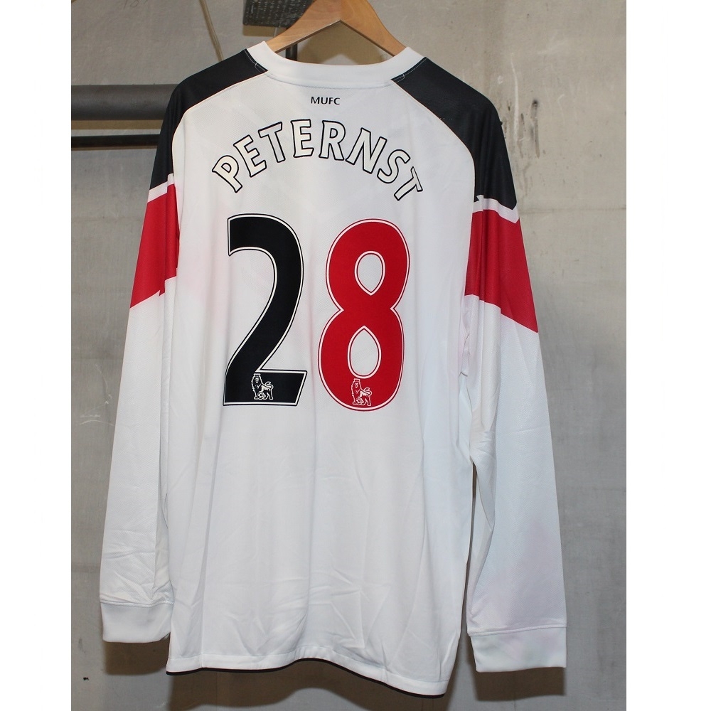 Manchester United Away Jersey L S 2010 11   Peternst 28 Xxl