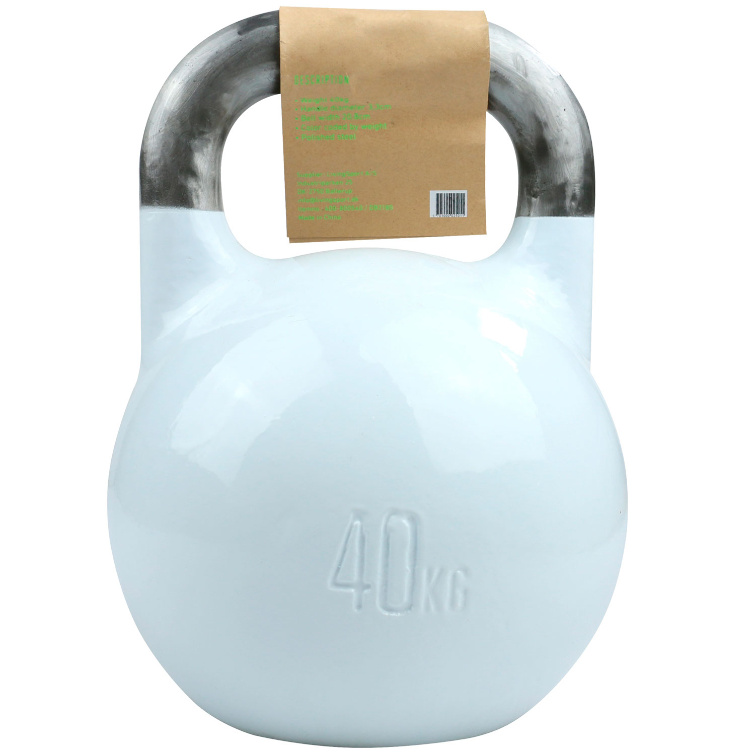 Titan Life 40 kg Kettlebell – Uundgåelig Styrketræning!