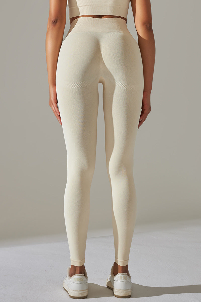 Ultrafit Scrunch Tights   Beige   Small   Beige