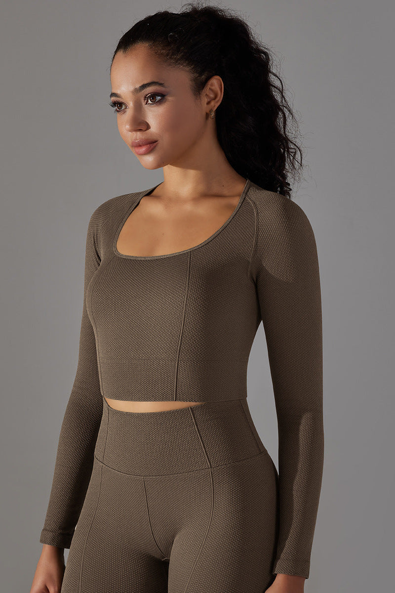 Comfortflex Longsleeve     Brown   Small   Brown