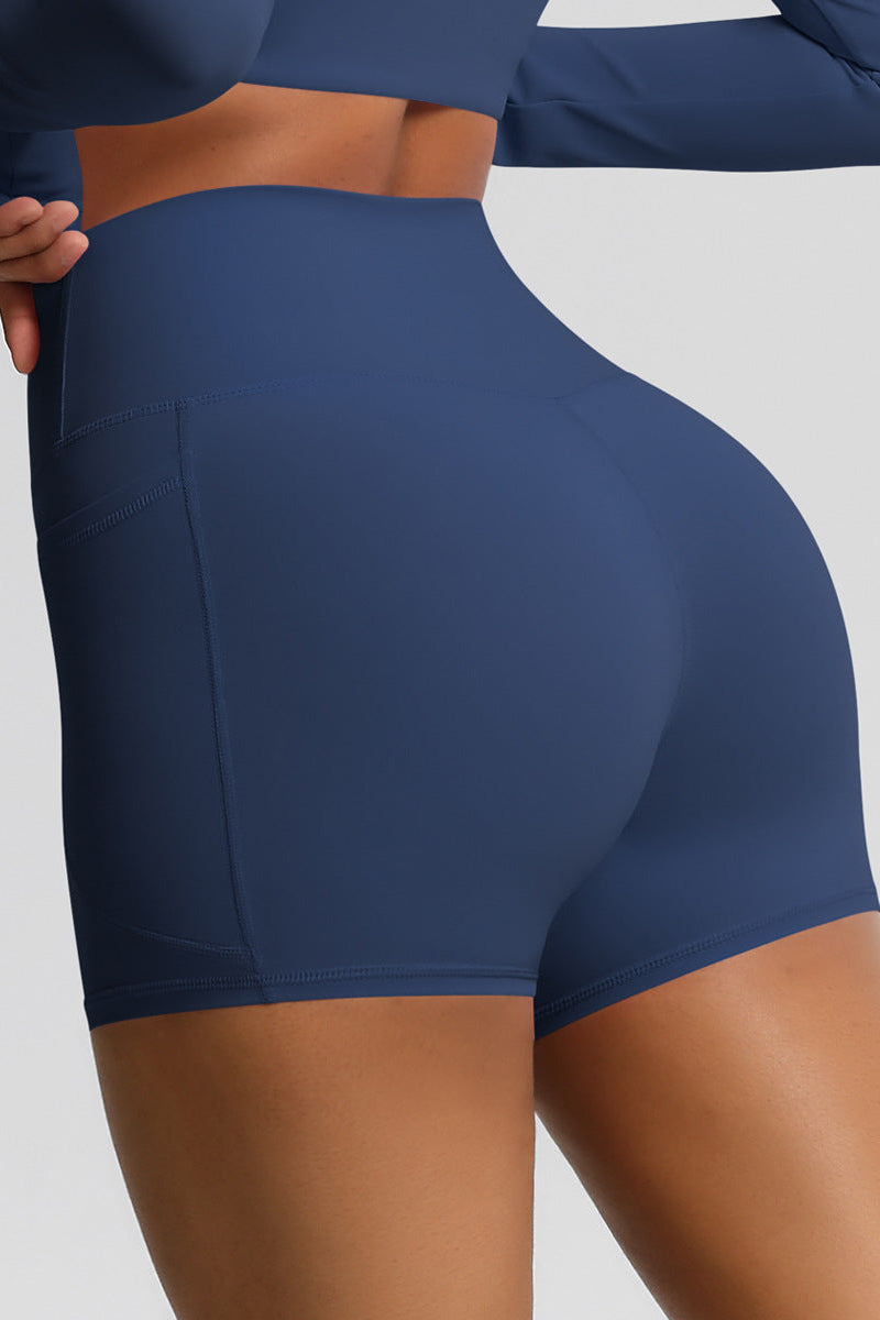 Lea Shorts Med Lommer   Navy   Small   Navy