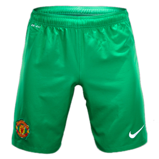 Manchester United Målmands Shorts 2012 13   Børn Xl
