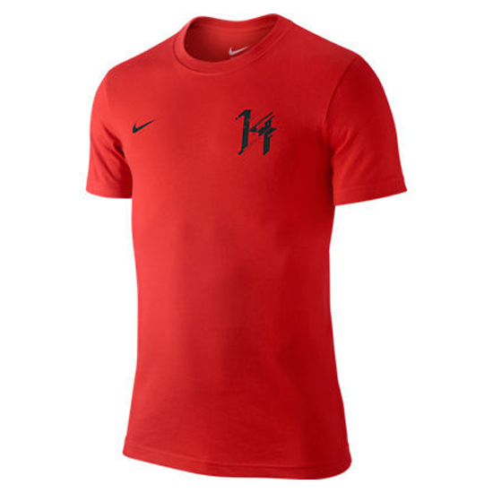 Manchester United T Shirt 2012   Chicharito   Rød   Børn Ym   137 147