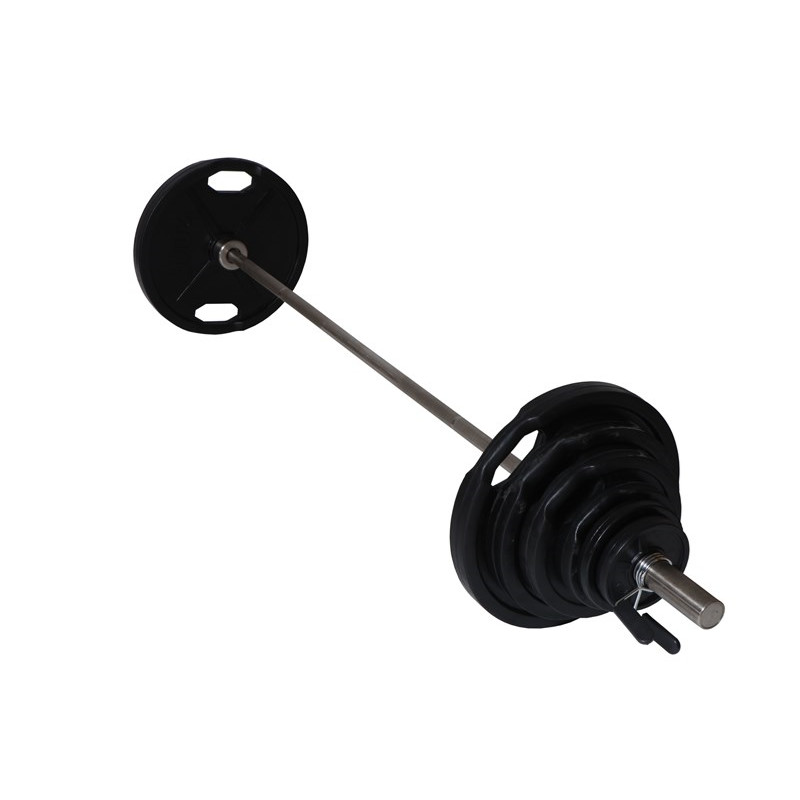 Peak Fitness   125 Kg   50mm Vægtsæt     Jern   Sort
