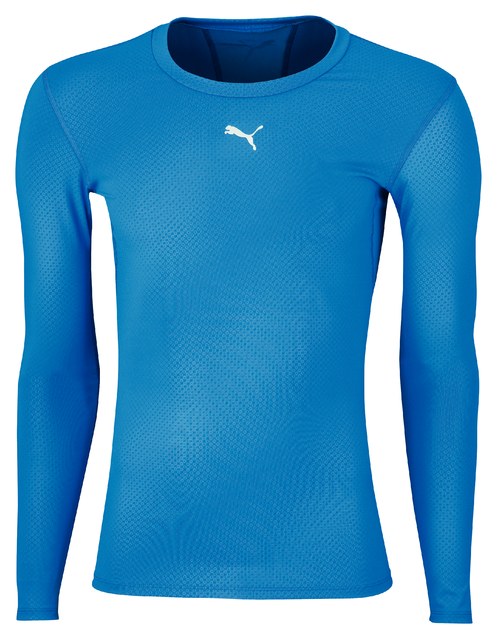 Puma Compression Tee Lange ærmer   Blå L