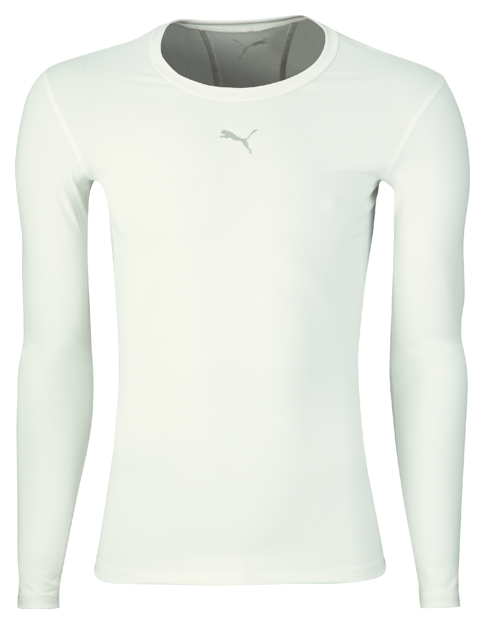 Puma Compression Tee Lange ærmer   Hvid M
