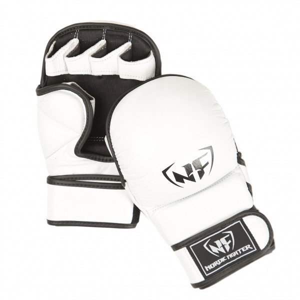 Nordic Fighter MMA Handsker Shooto Pro Hvid – Træningstilbud!