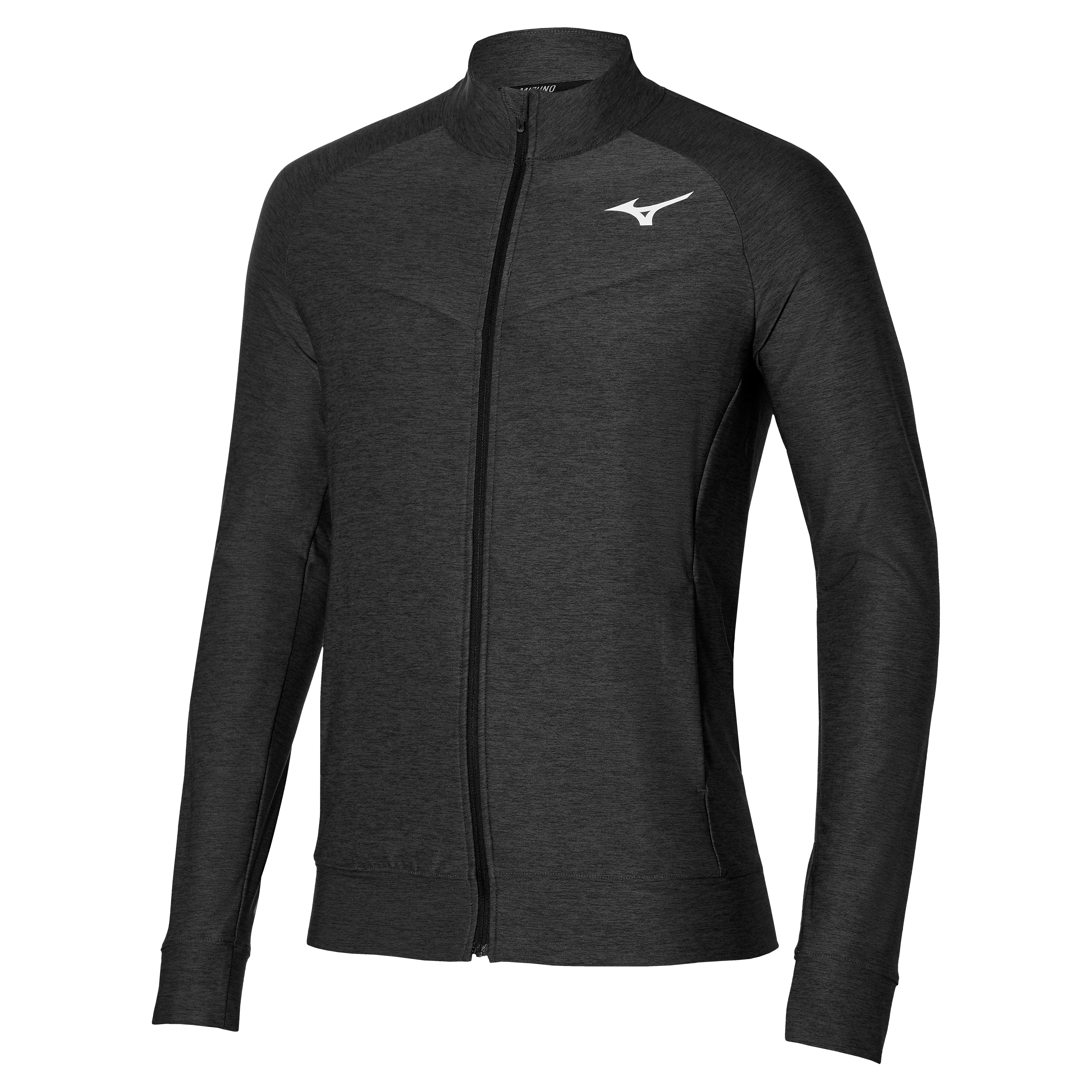Mizuno Træningsjakke  Black Melange    S